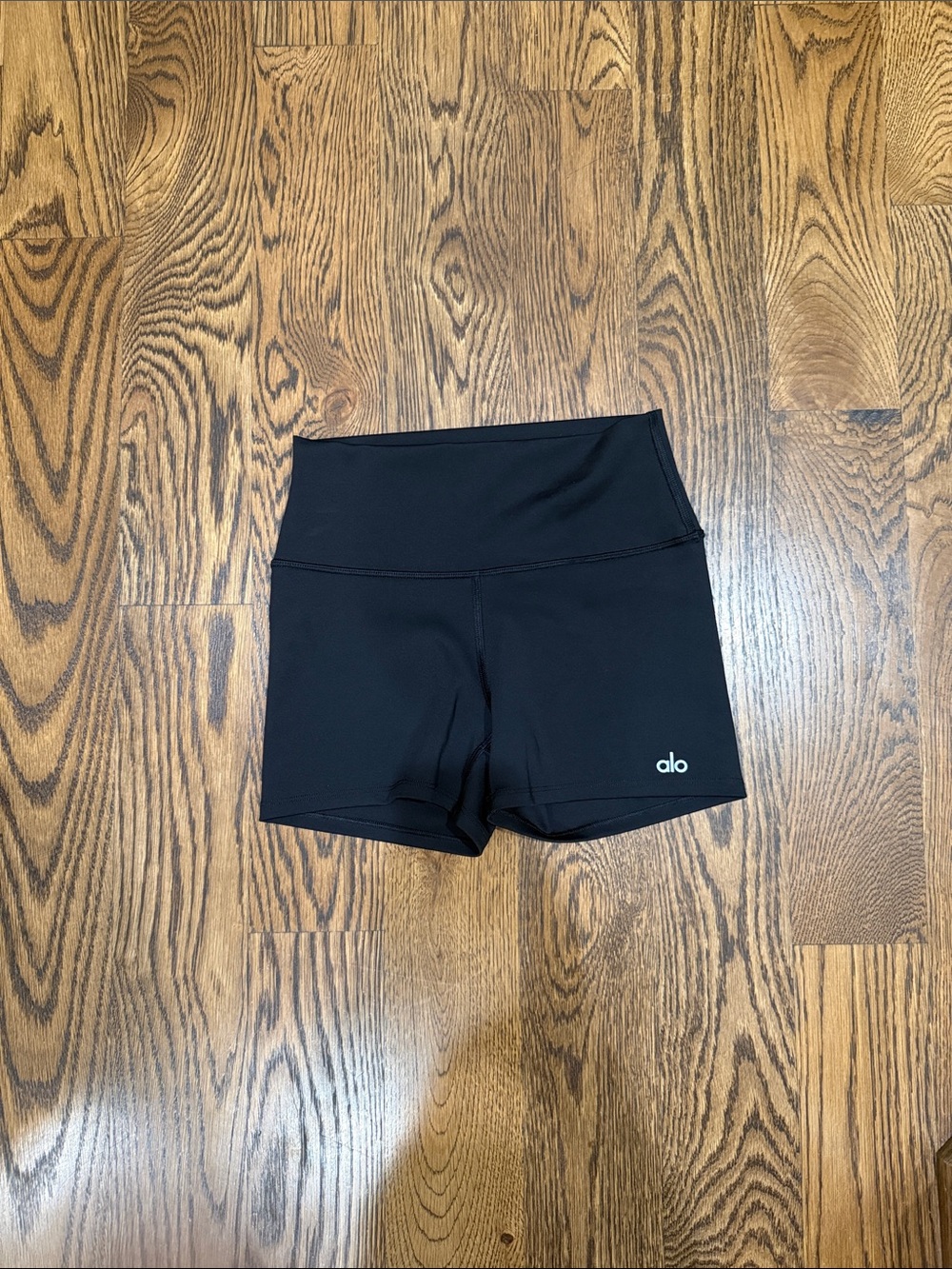 ALO Yoga Airlift 3” Black High-Rise Bike Shorts